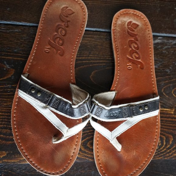 Reef Leather Sandal - Picture 1 of 4